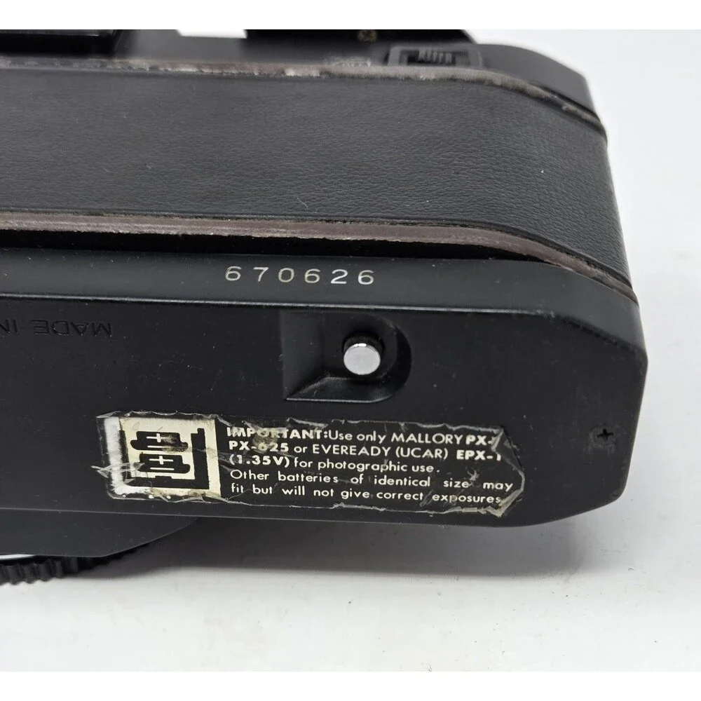 Konica Autoreflex TC 35mm Film Camera Body AR Mount Vintage Japan
